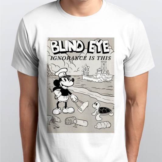 Blind Eye x Steamboat Mickey T-shirt